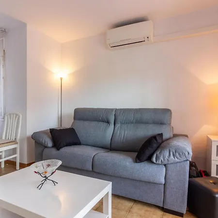 Acogedor Cerca De La Playa En Santa Margarita Con A/c, Terraza Y Parking - Es-228-120 Roses